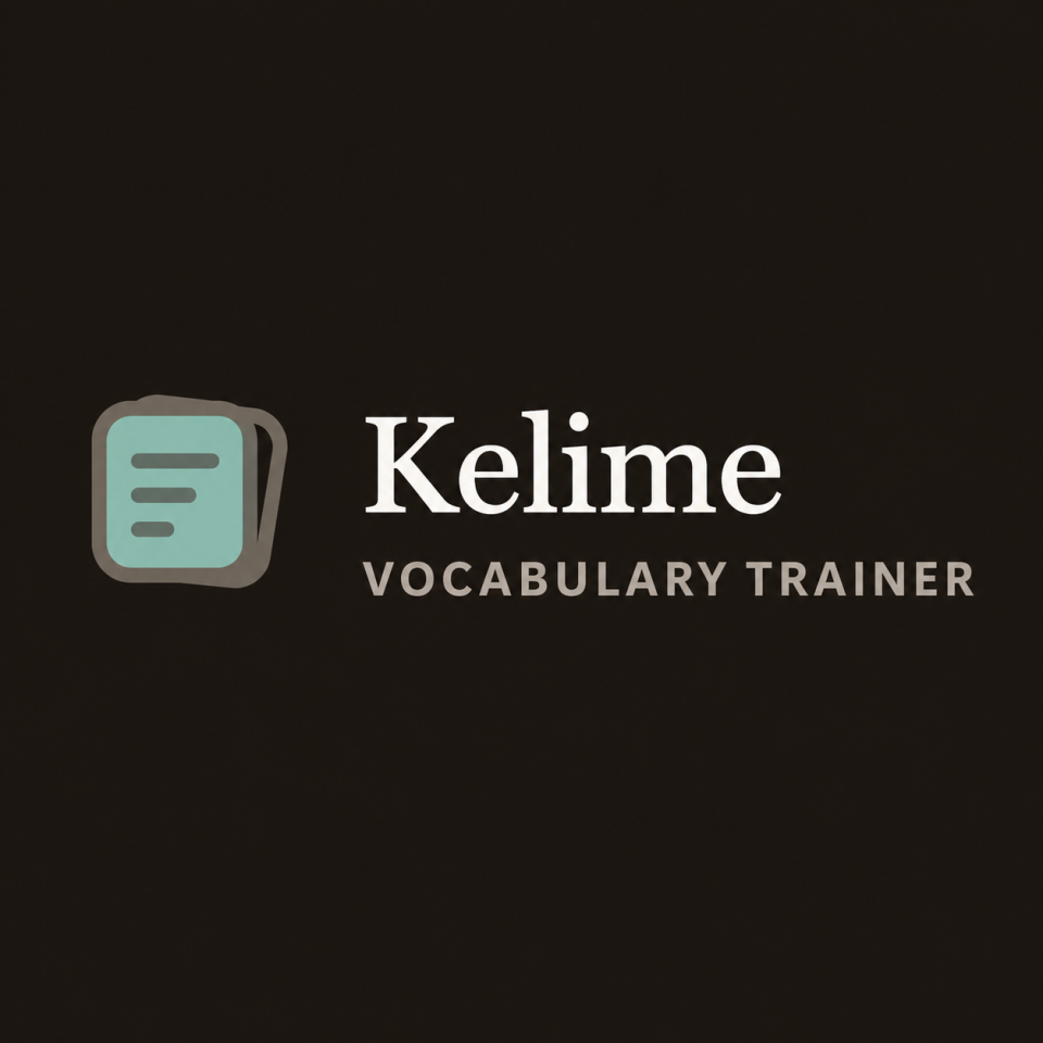 KELİME Vocab Trainer